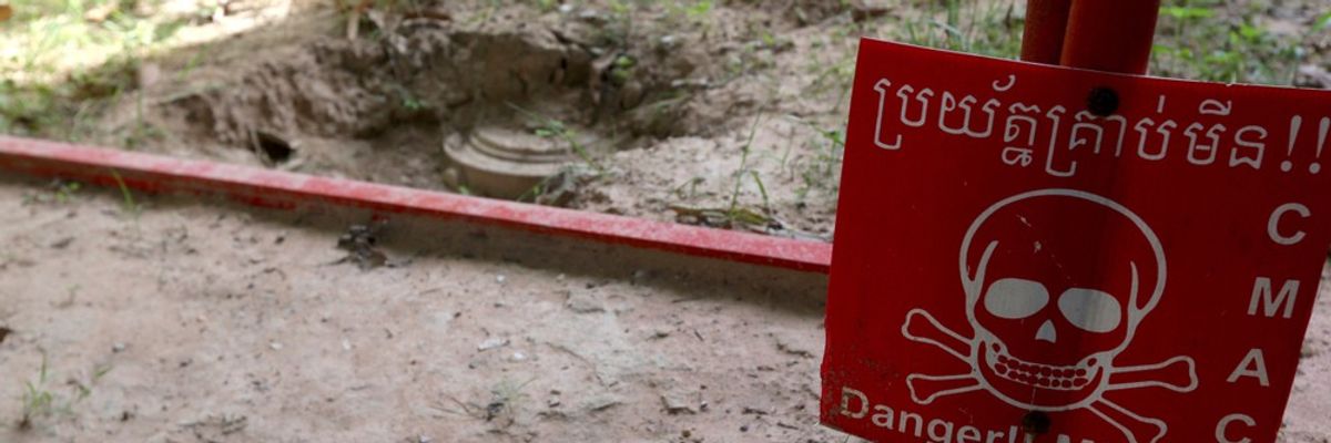 Why did Biden take so long to reverse Trump's landmine rule?