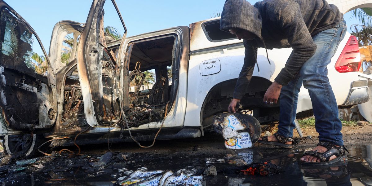 Aid workers killed, casting shadow over US pier project