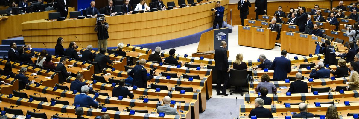 European parliament: Virtue signaling on Iran, with a sting