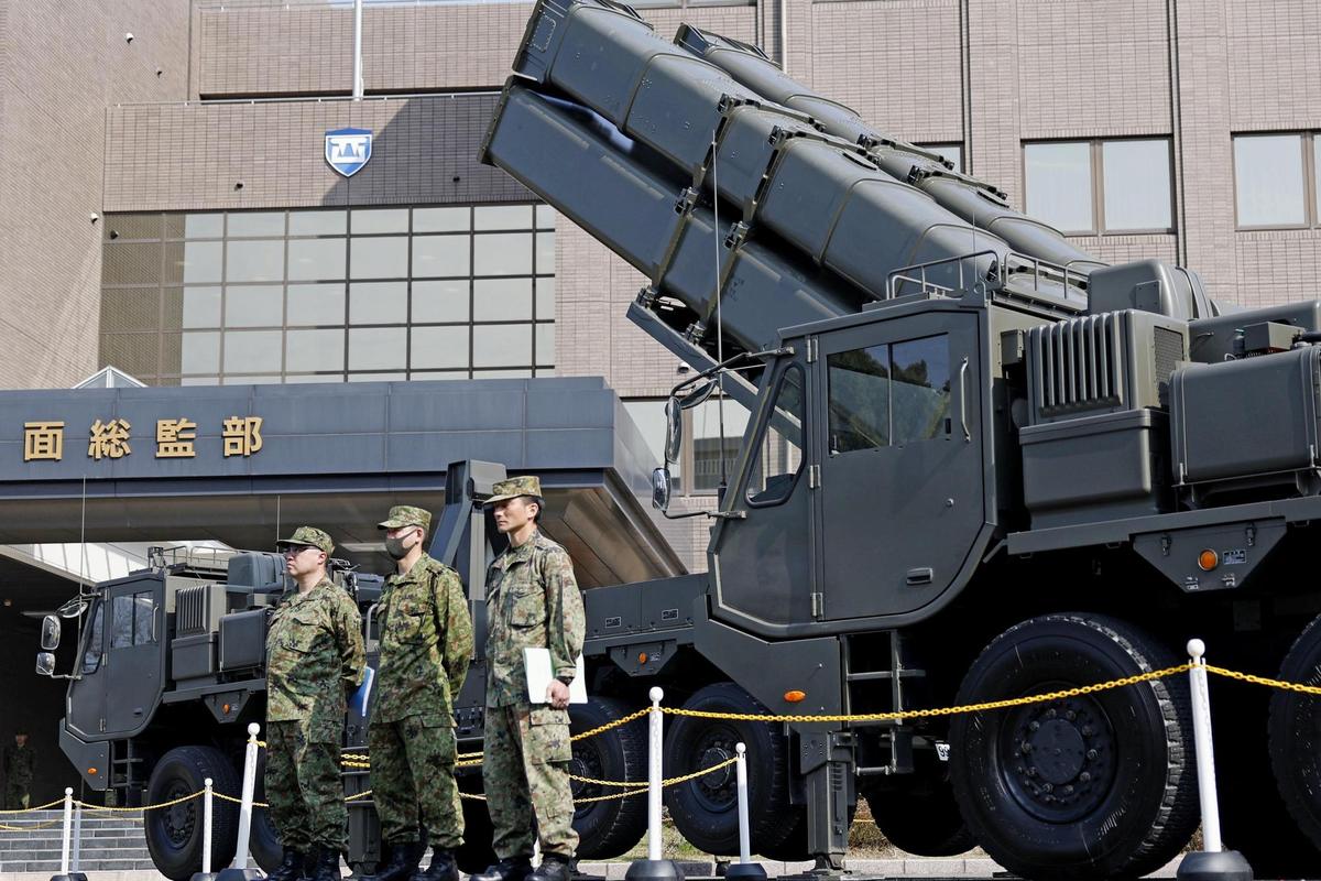apan Ground Self-Defense Force long-range missile launcher