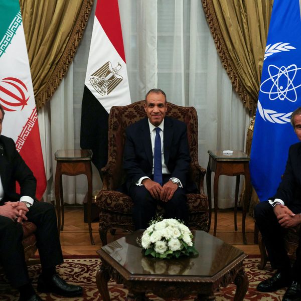Badr Abdelatty, Abbas Araghchi, Rafael Grossi