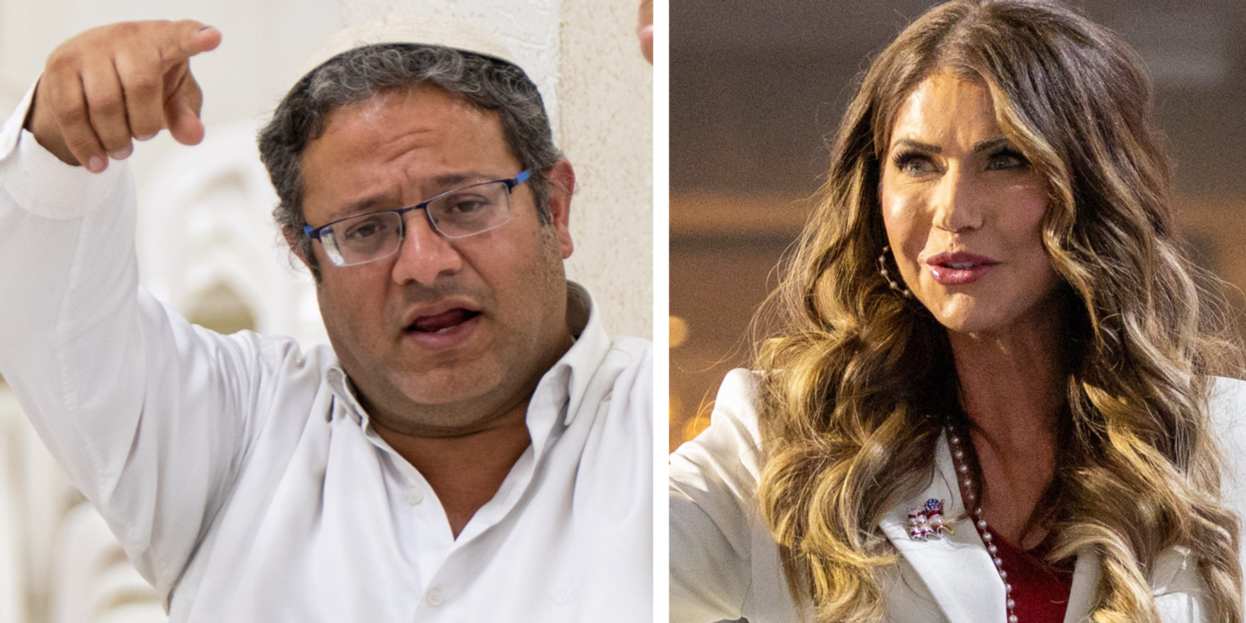 Ben Gvir Kristi Noem