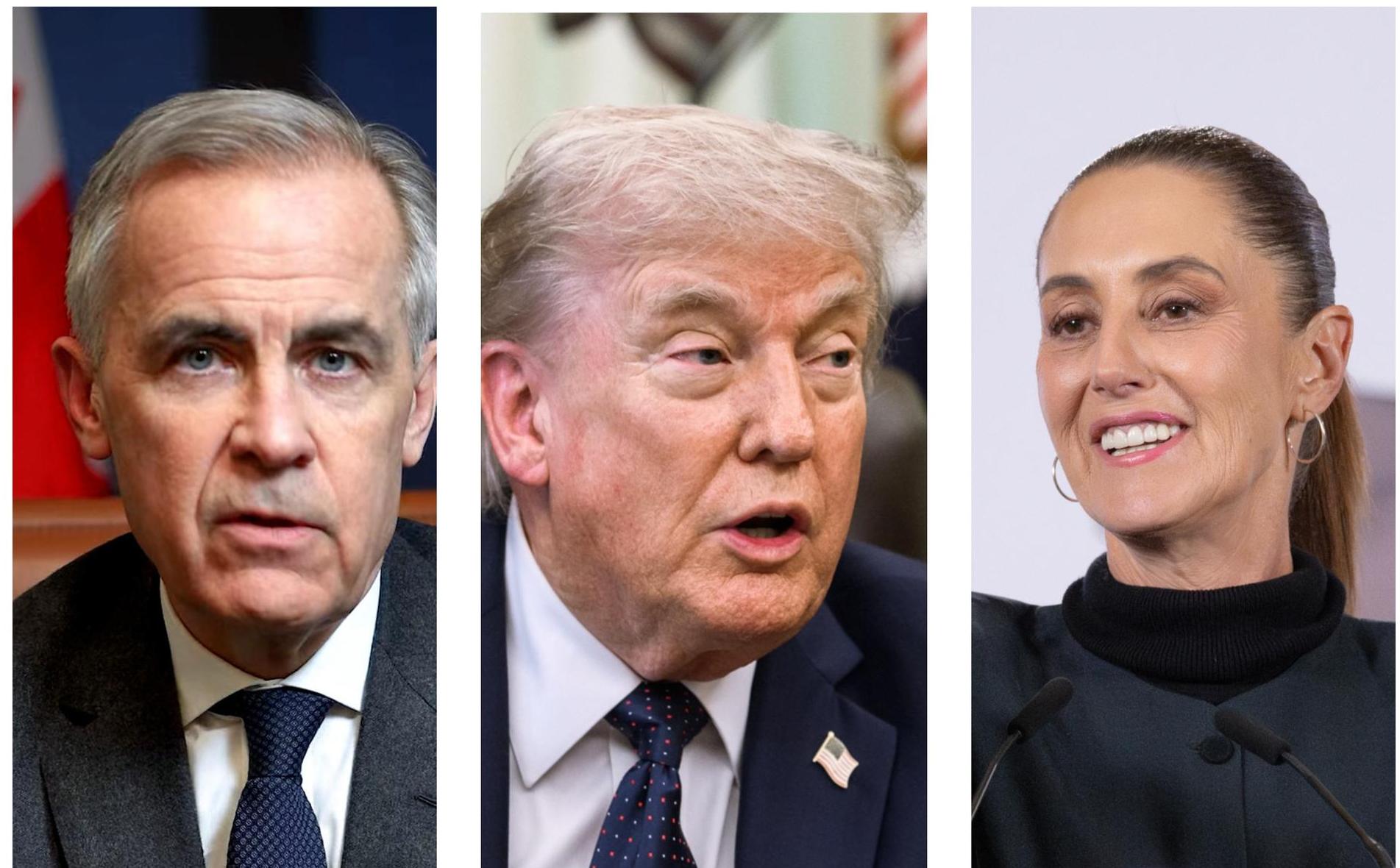 Carney, Trump, Scheinbaum