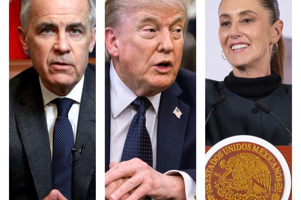 Carney, Trump, Scheinbaum