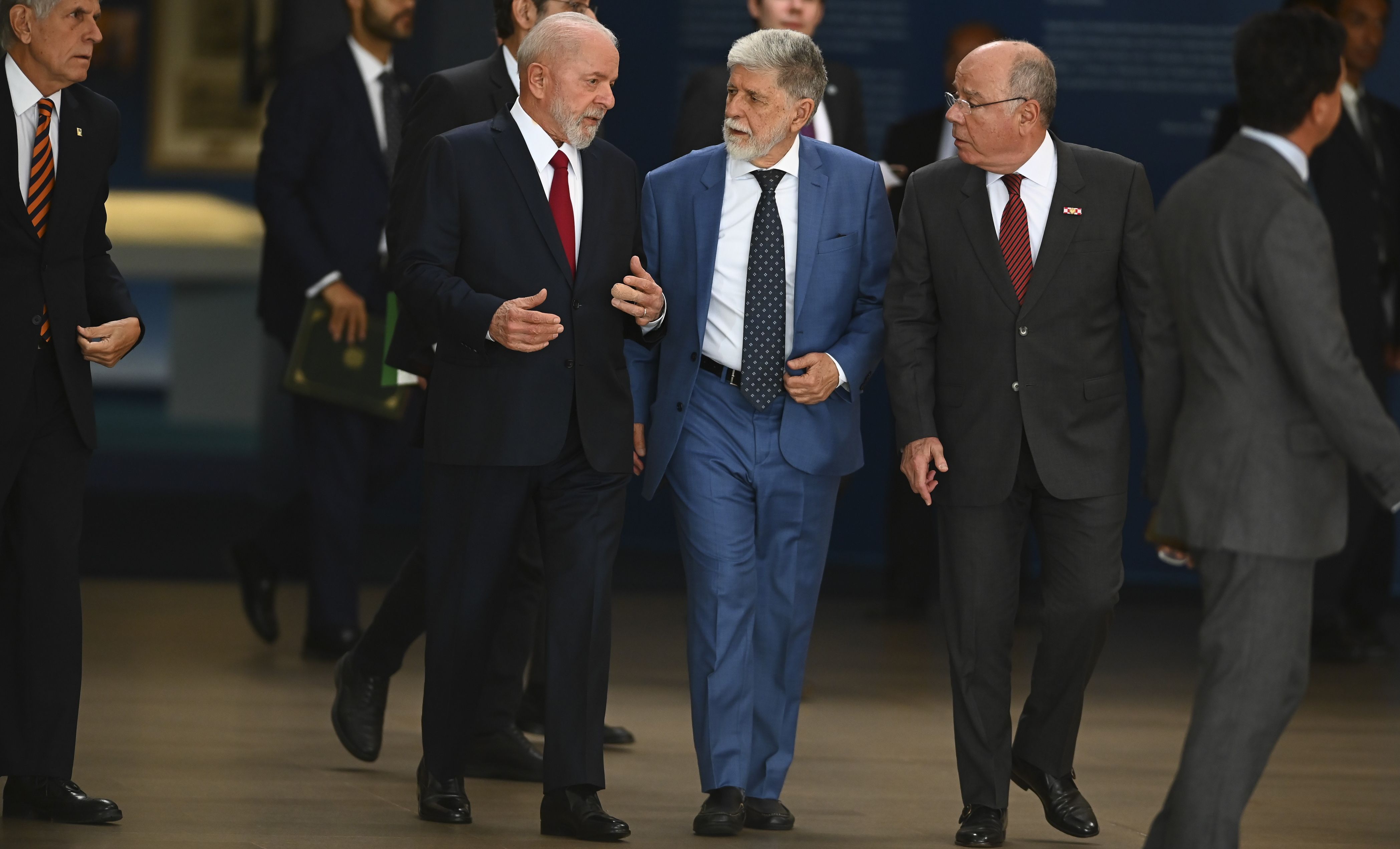 Celso Amorim  Luiz Inácio Lula da Silva