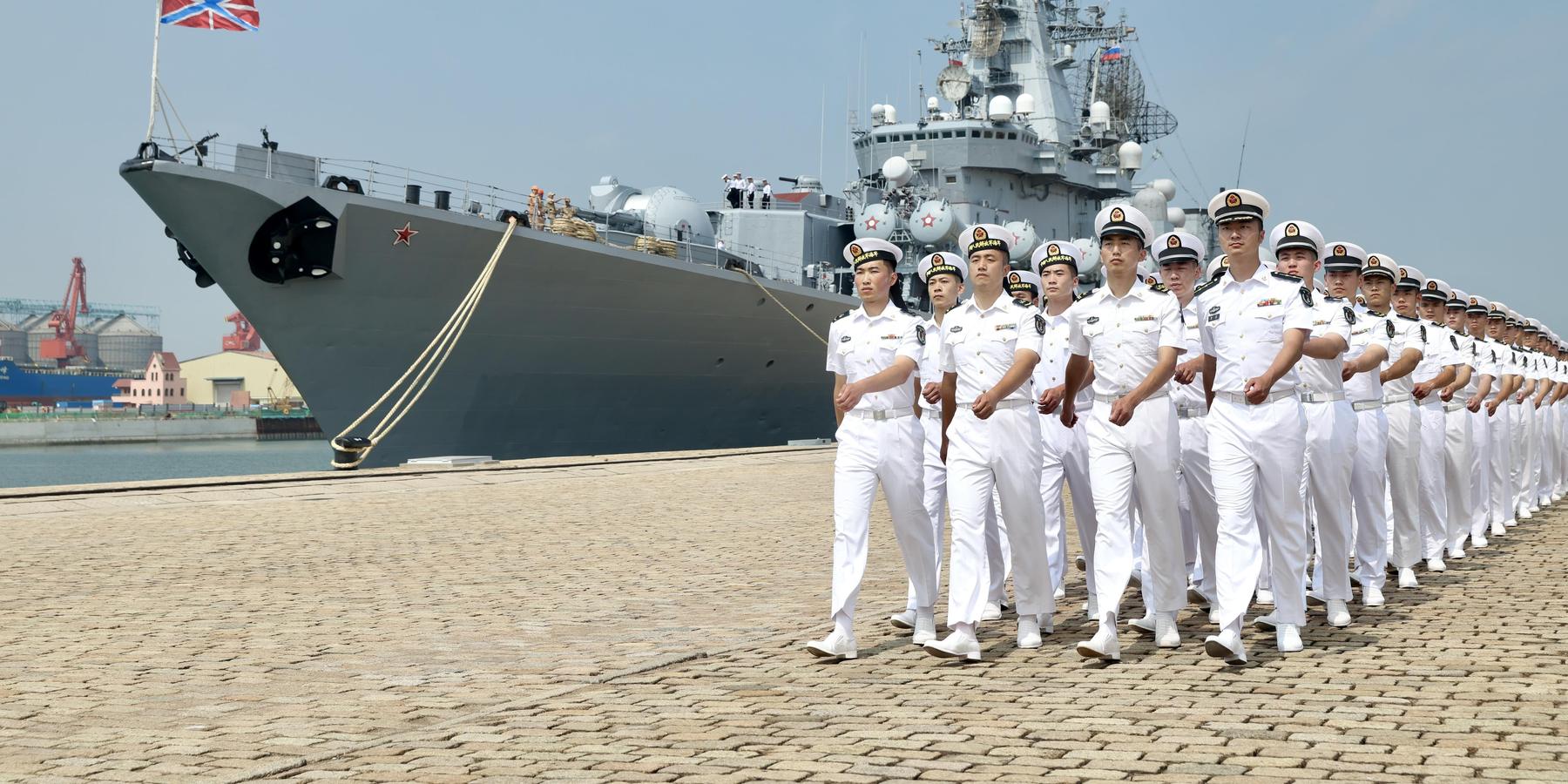China Russia navy