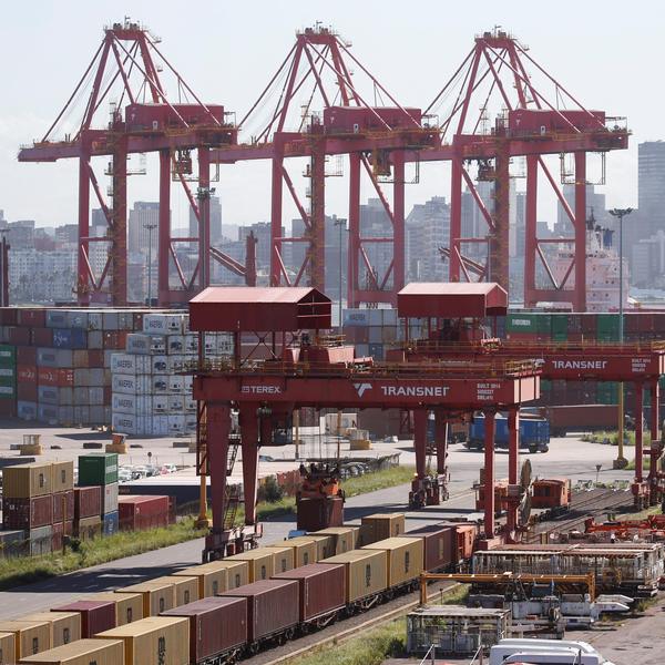 Container Terminal Durban South Africa