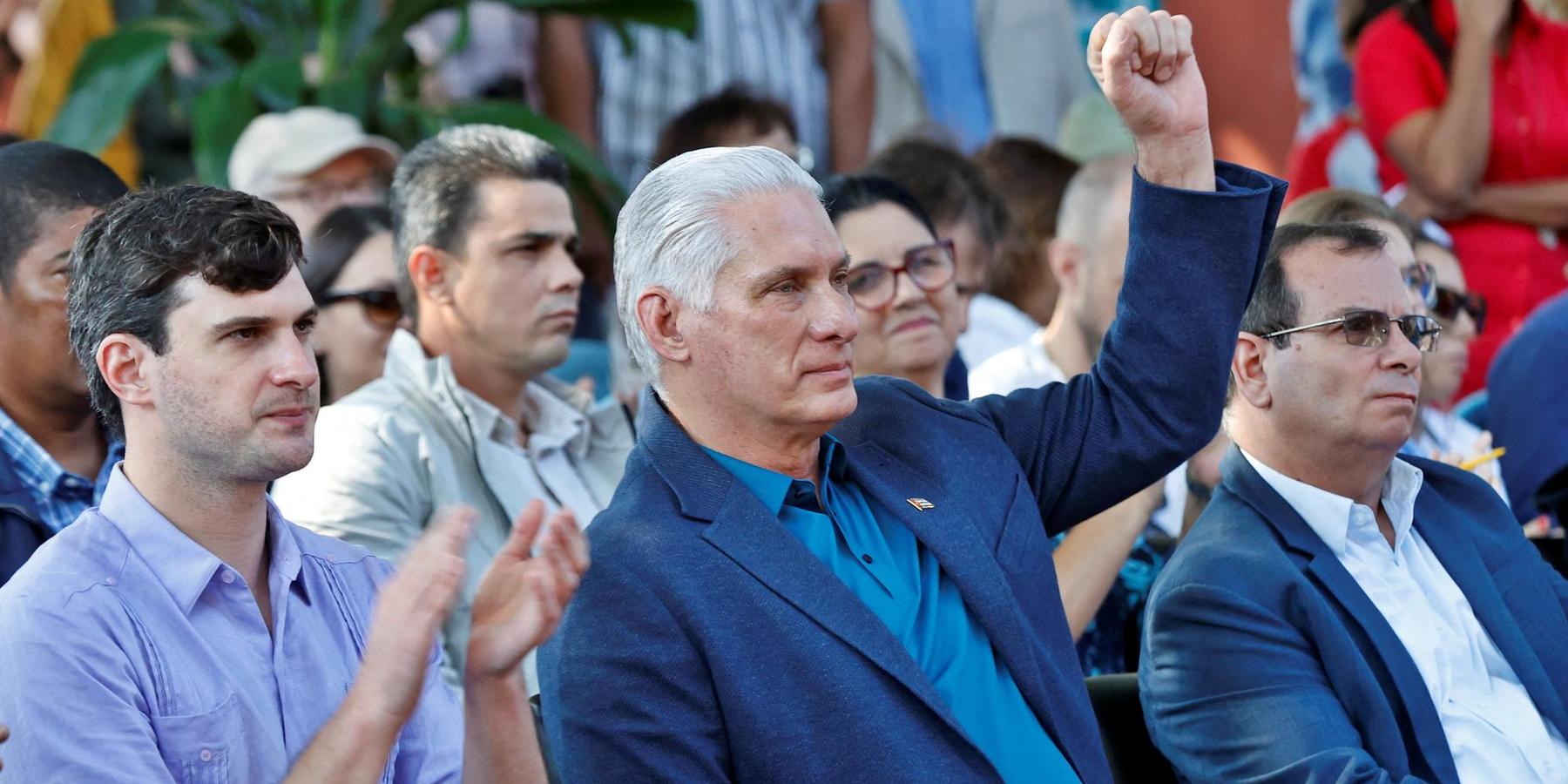 Cuba's President Miguel Diaz‑Canel