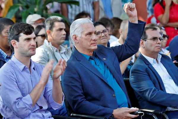 Cuba's President Miguel Diaz‑Canel
