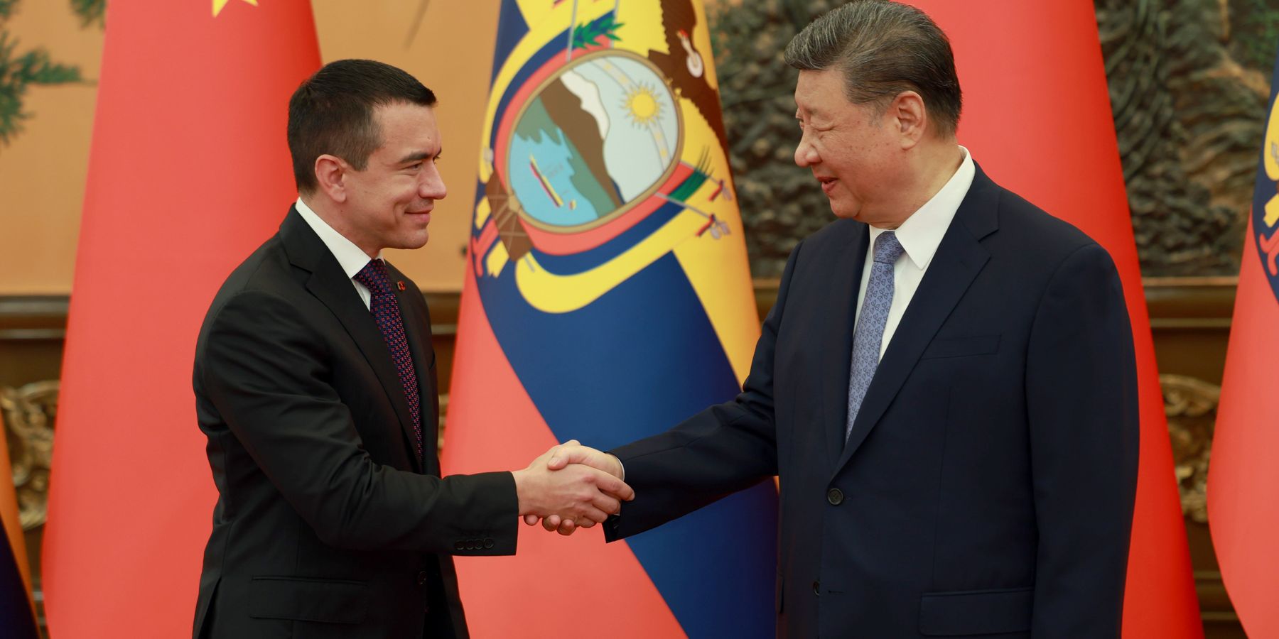 Daniel Noboa, Xi Jinping