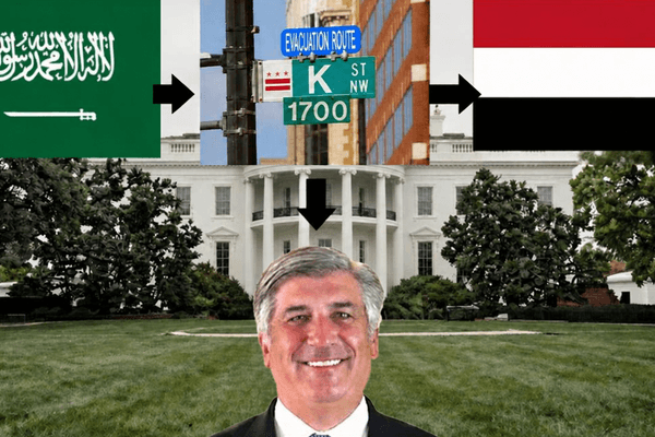 DC-based lobbyist Michael Petruzzello working for Yemen and Saudi Arabia