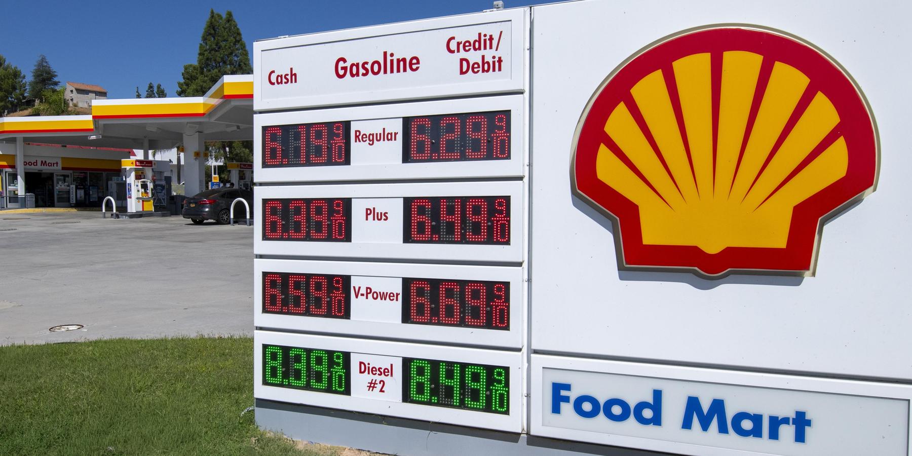 Diesel gas prices