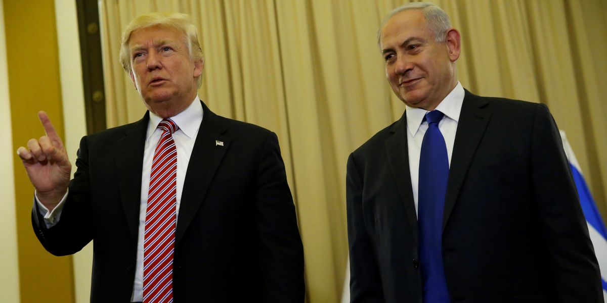 Donald Trump Benjamin Netanyahu