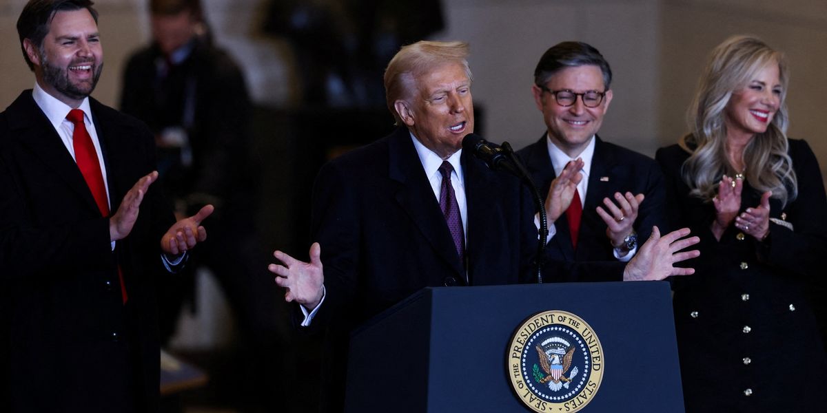 Donald Trump inauguration 2025