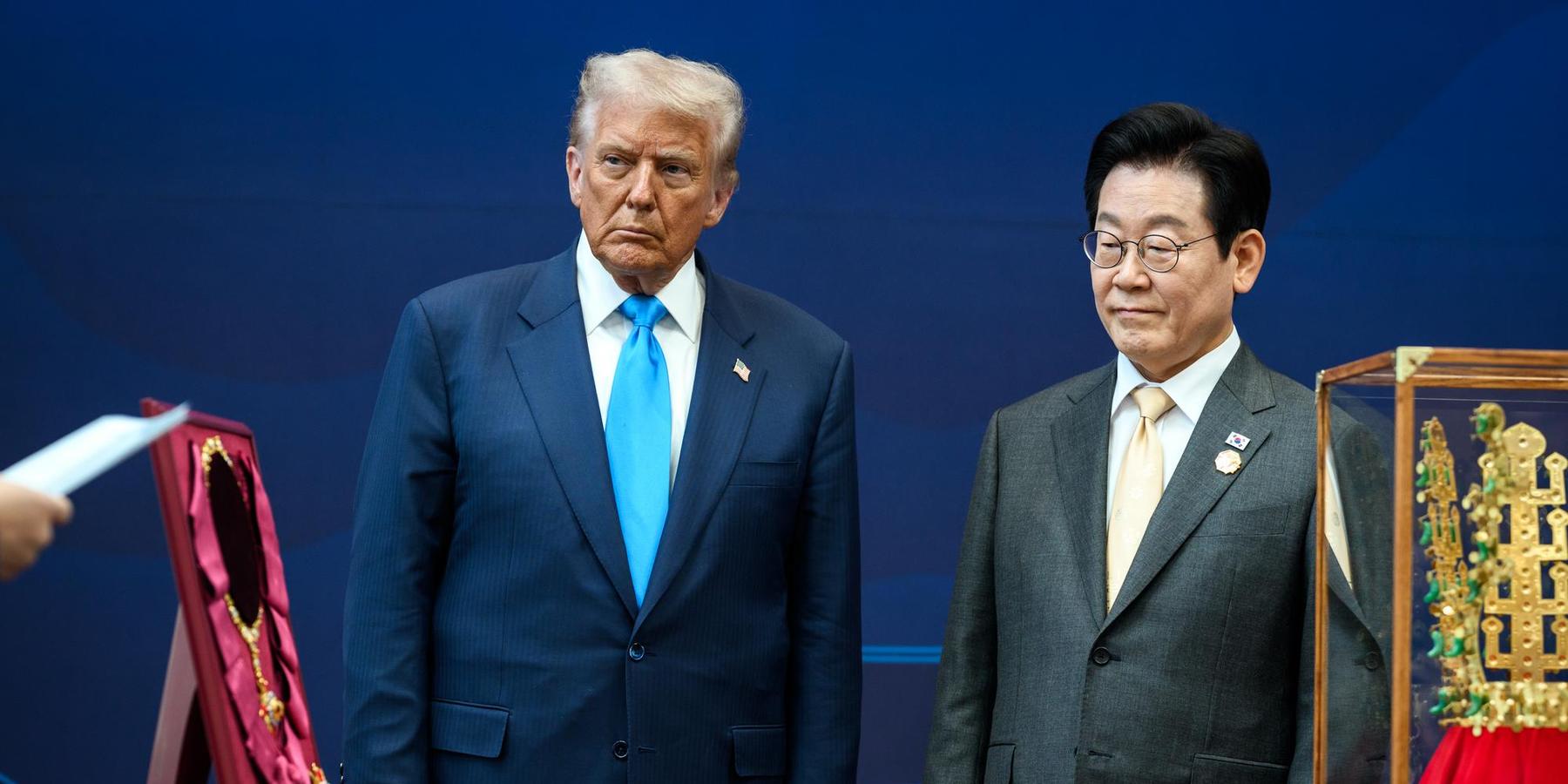 Donald Trump Lee Jae Myung