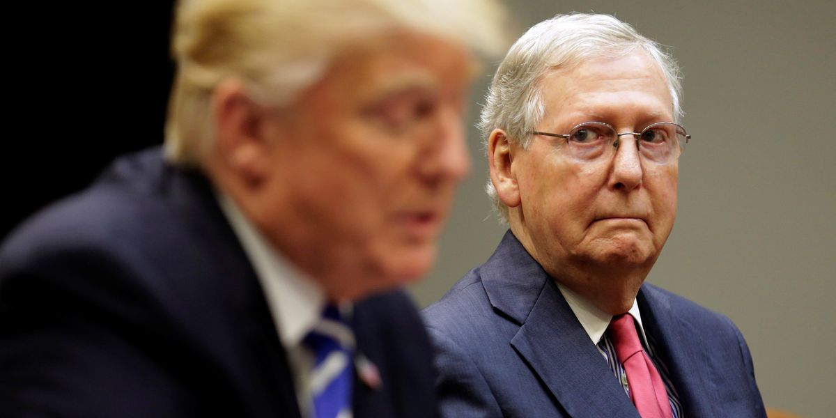 Donald Trump Mitch McConnell