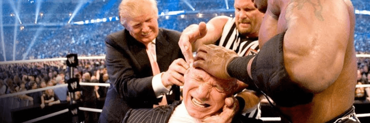 Donald Trump Vince McMahon WWE