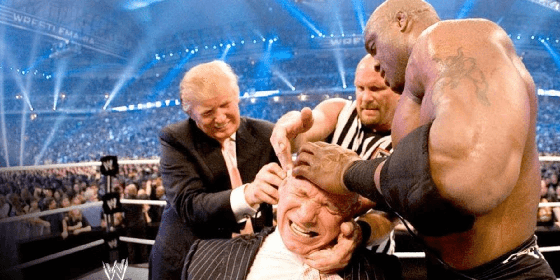 Donald Trump Vince McMahon WWE