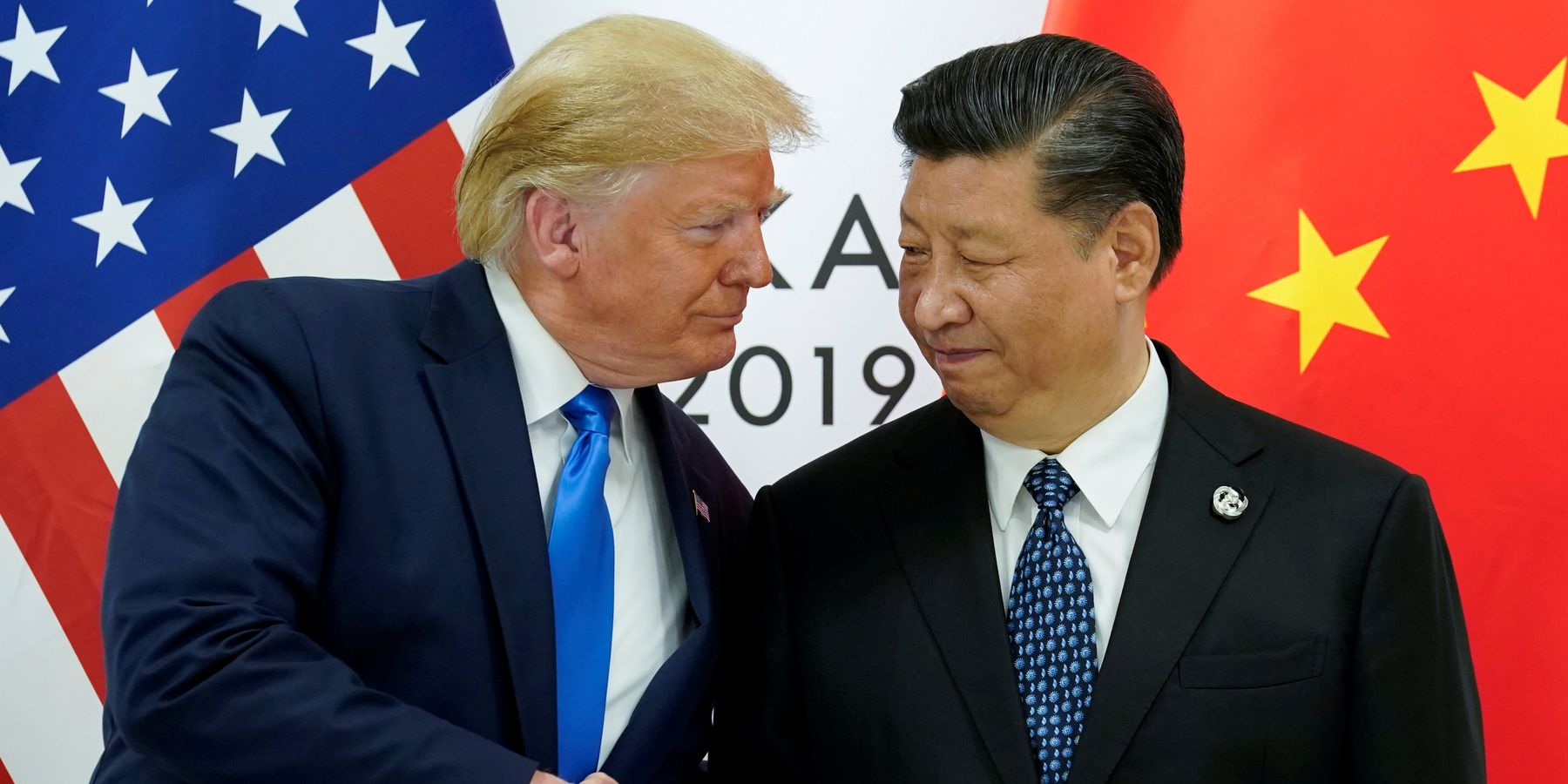 Donald Trump Xi Jinping