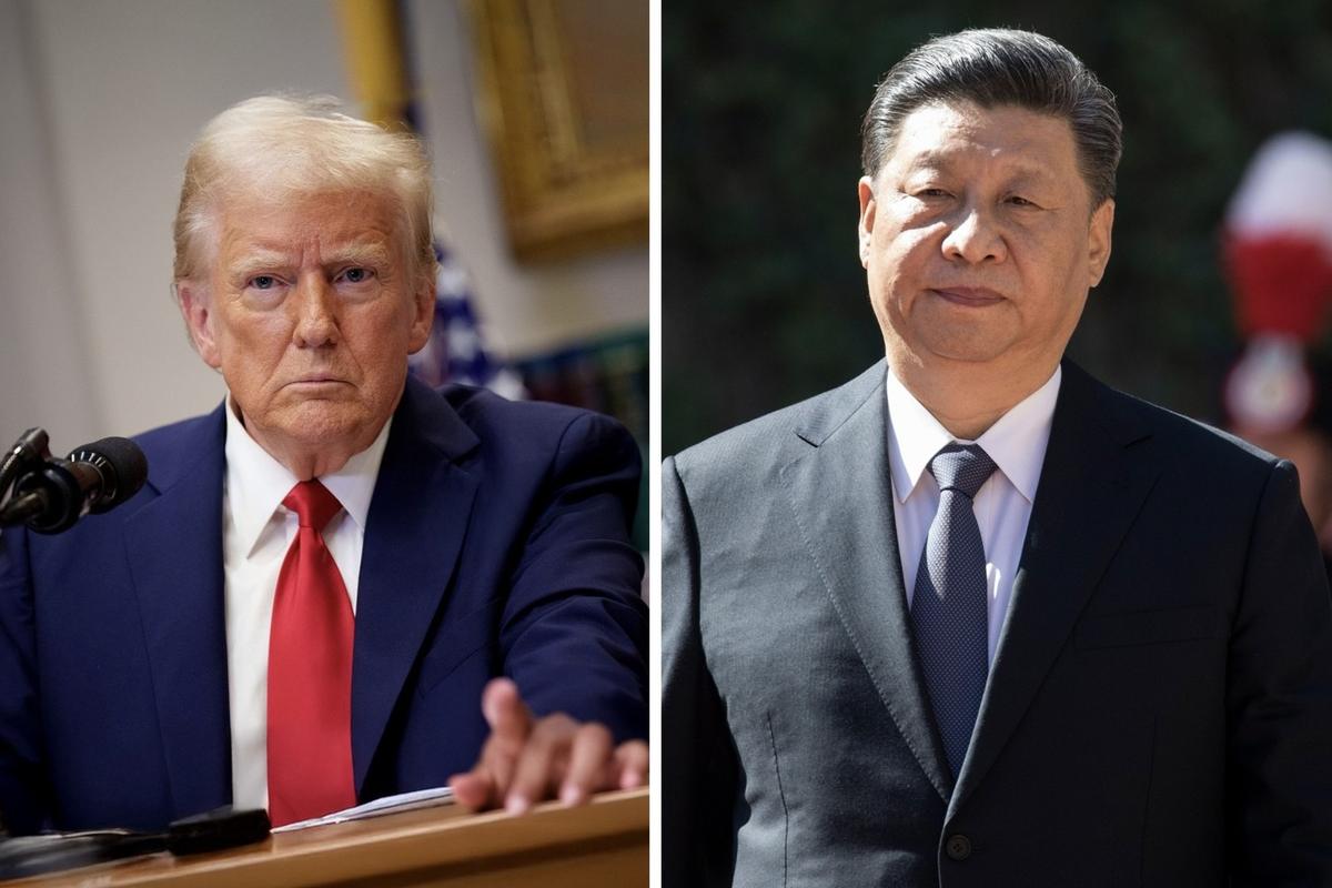 Donald Trump Xi Jinping