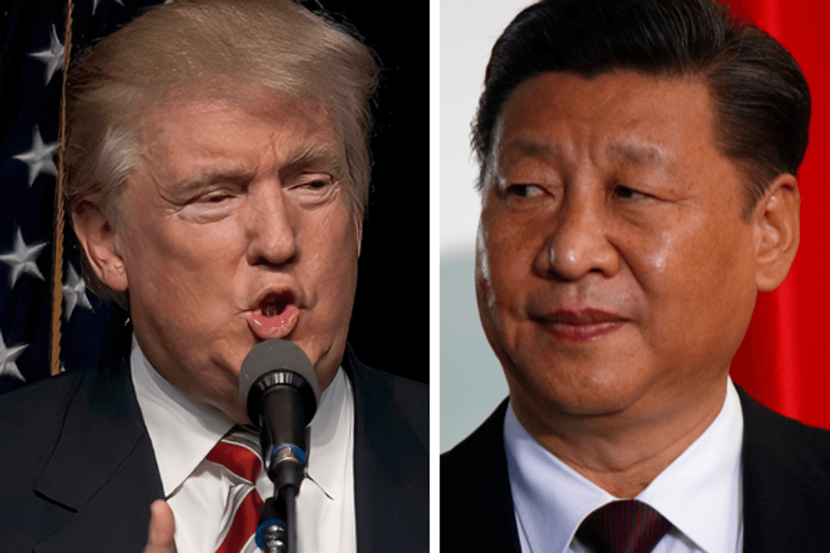 Donald Trump Xi Jinping