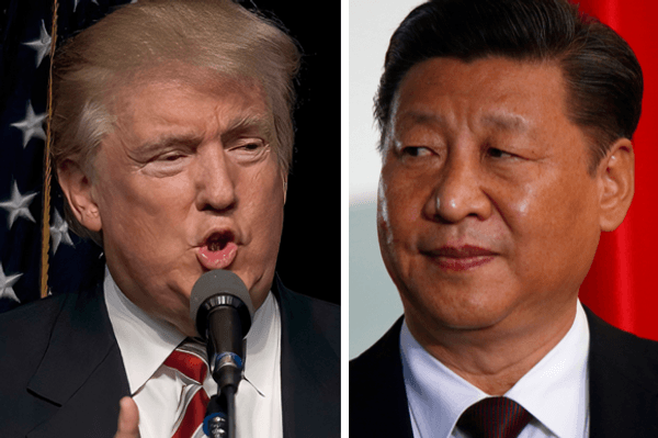 Donald Trump Xi Jinping