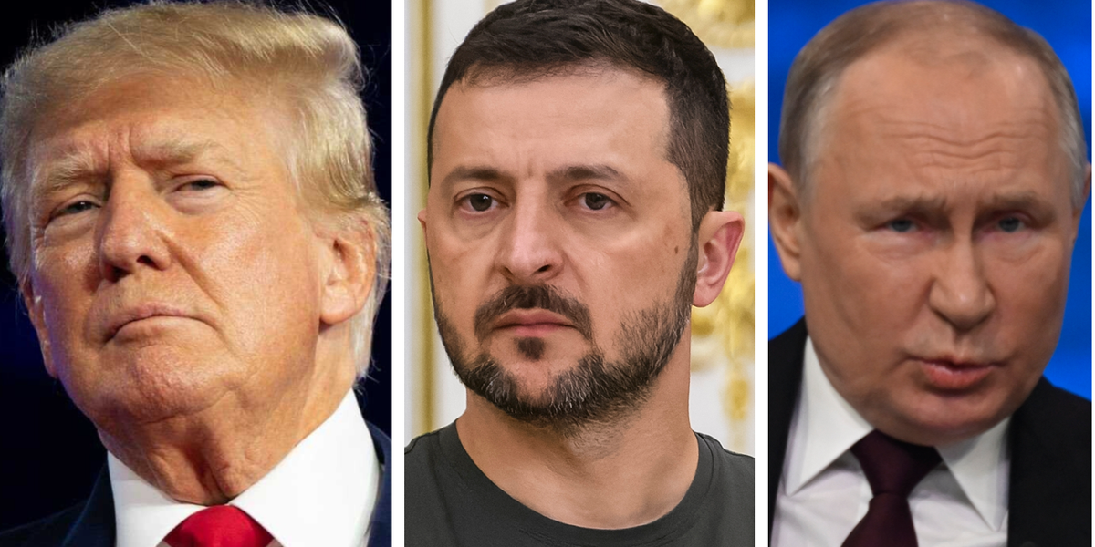 Donald Trump Zelensky Putin