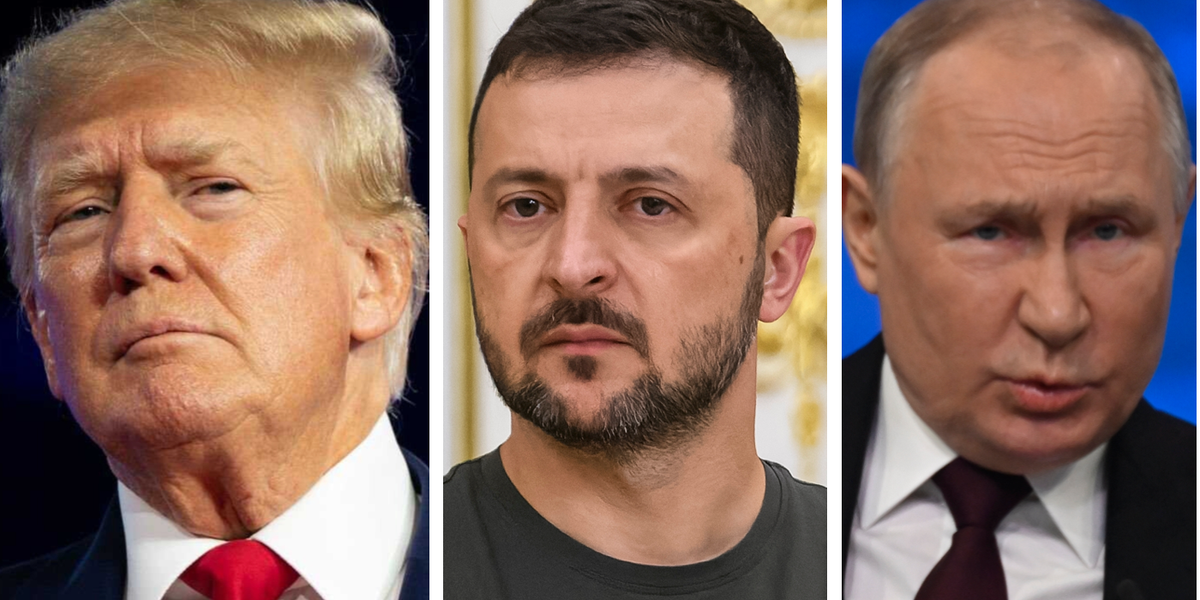 Donald Trump Zelensky Putin