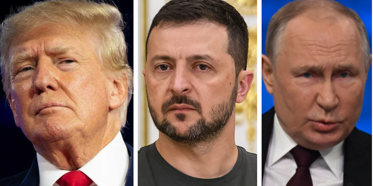 Donald Trump Zelensky Putin