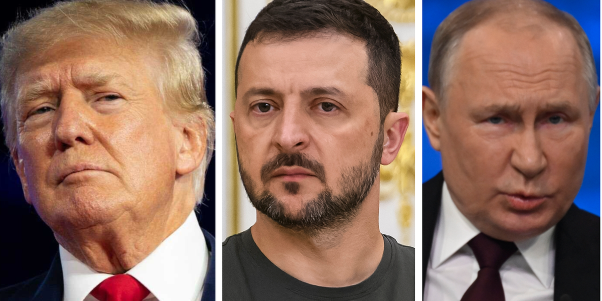 Donald Trump Zelensky Putin