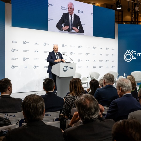 Munich dispatch: Gaza 'wind blowing against the West'