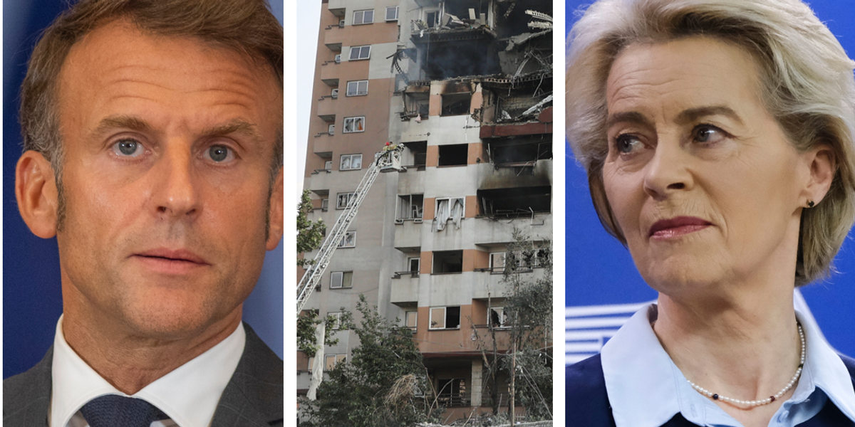Europe Emmanuel Macron Ursula Von der Leyen Iran attacks
