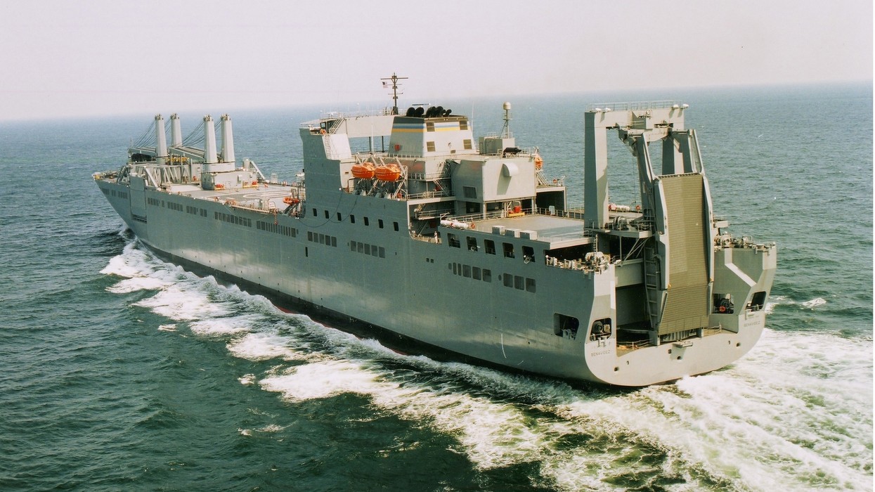 Where are the US ships on the Gaza aid mission now?