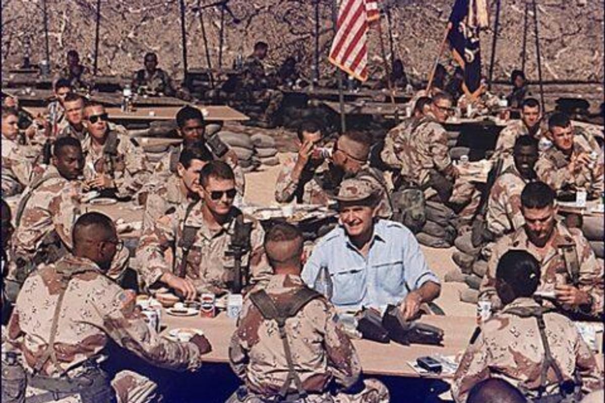 George HW Bush persian gulf war
