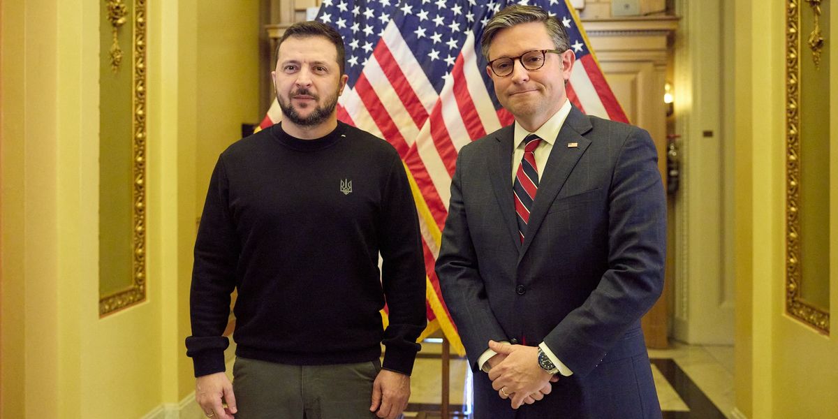 Pass Ukraine aid, but make it conditional on ending the war