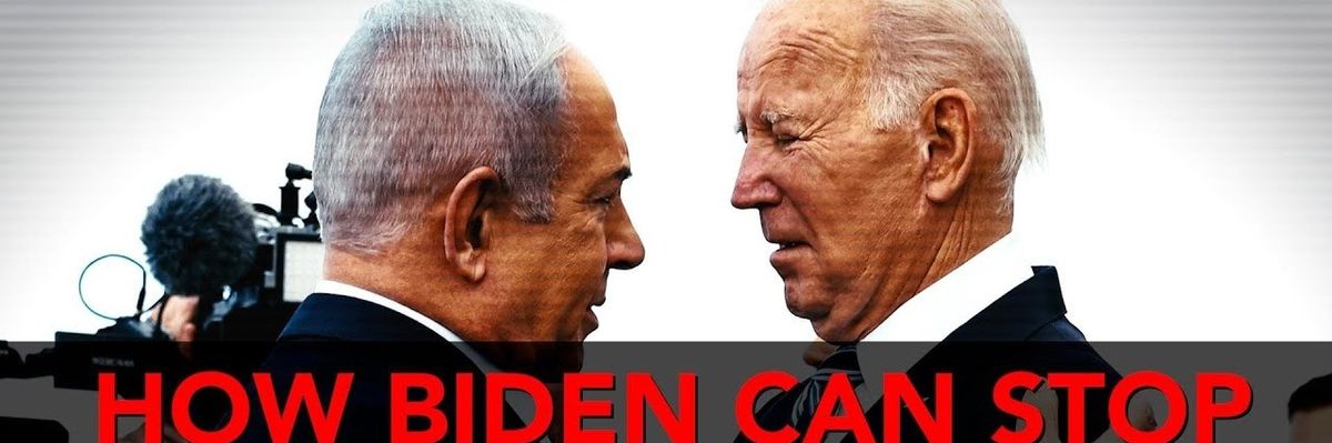 Biden has the leverage to stop the war in Israel