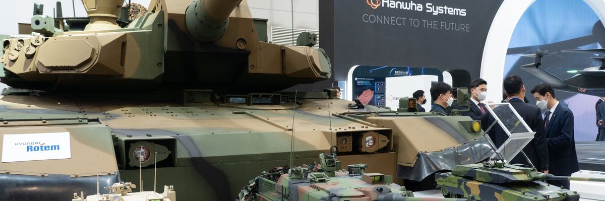 How the Ukraine war helped the arms trade go boom