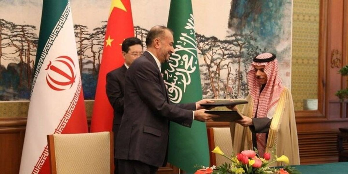 Iranian-Saudi deal: They didn't do it for love