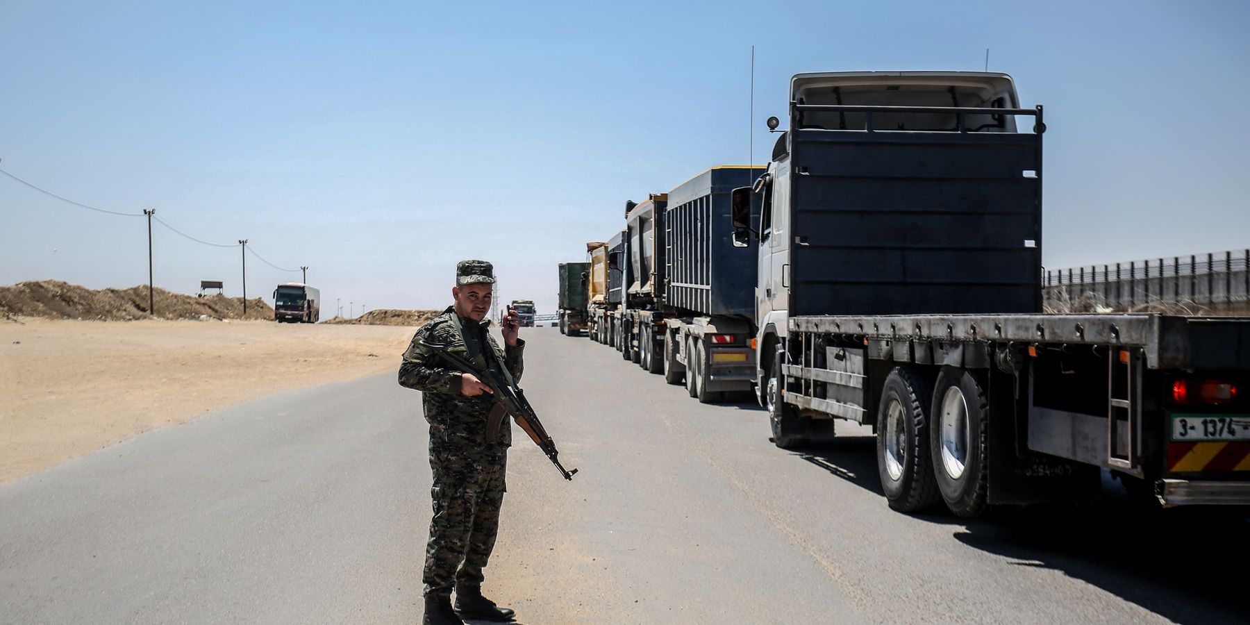 American guns are going to Gaza