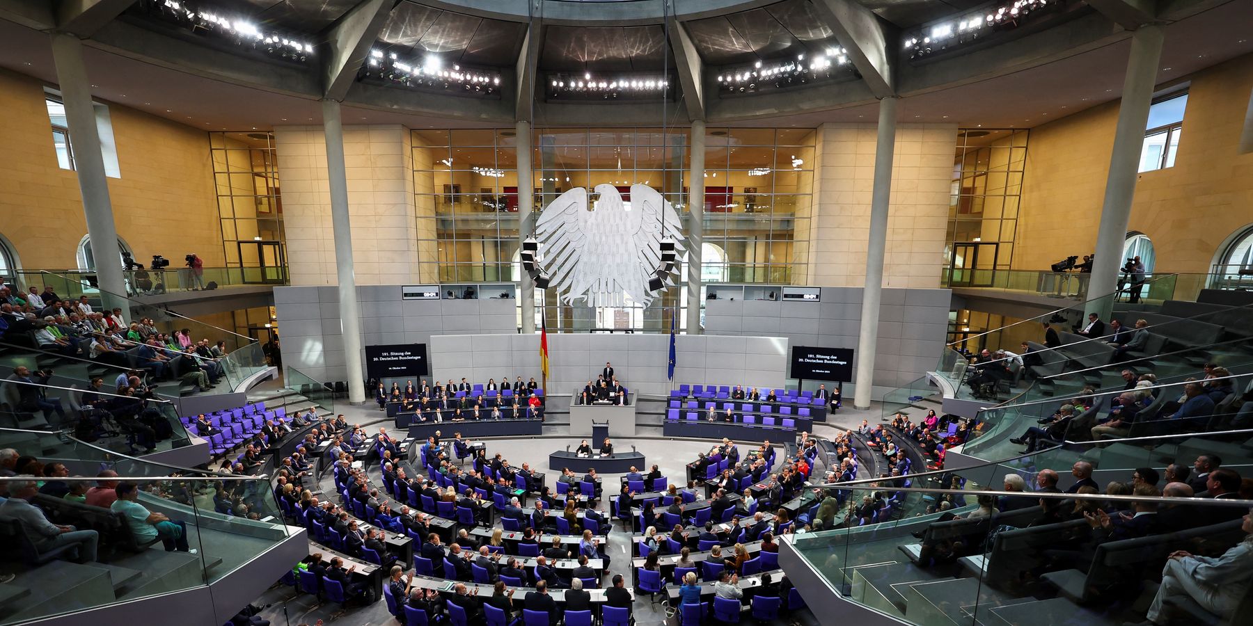 Germany's historic vote to amend constitution for defense hike