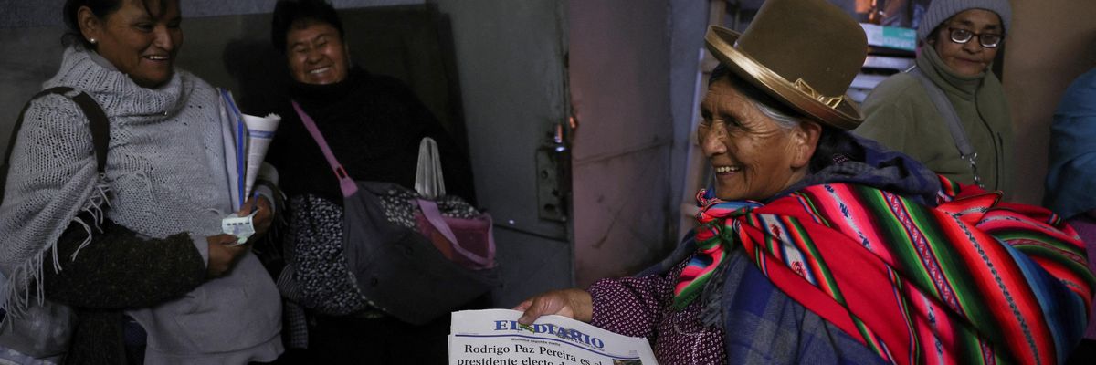 Bolivia shocker: dark horse comes out of nowhere to win presidency