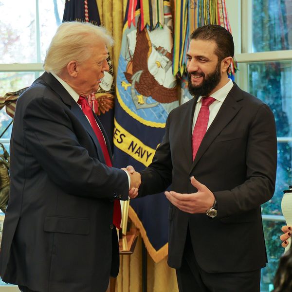 Trump welcomes controversial Syrian leader to White House