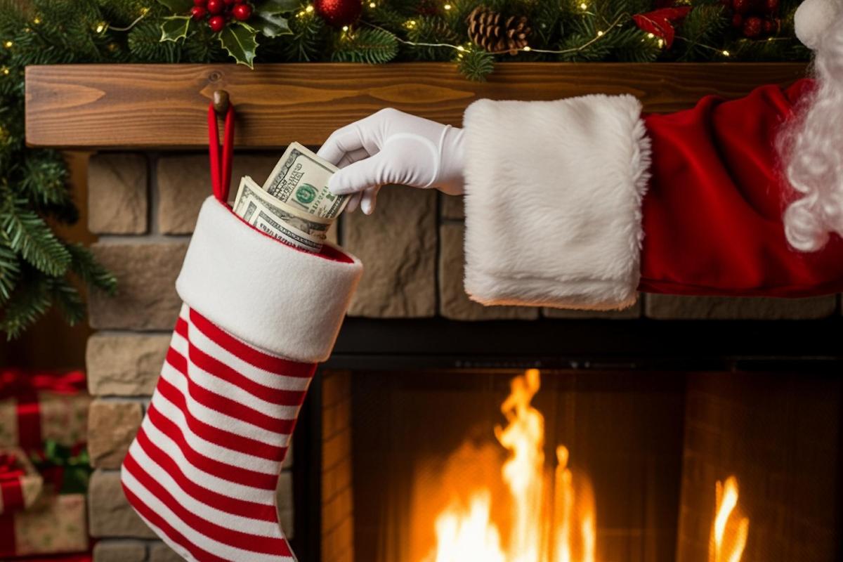 Cutting this much red tape, Santa comes early to weapons industry