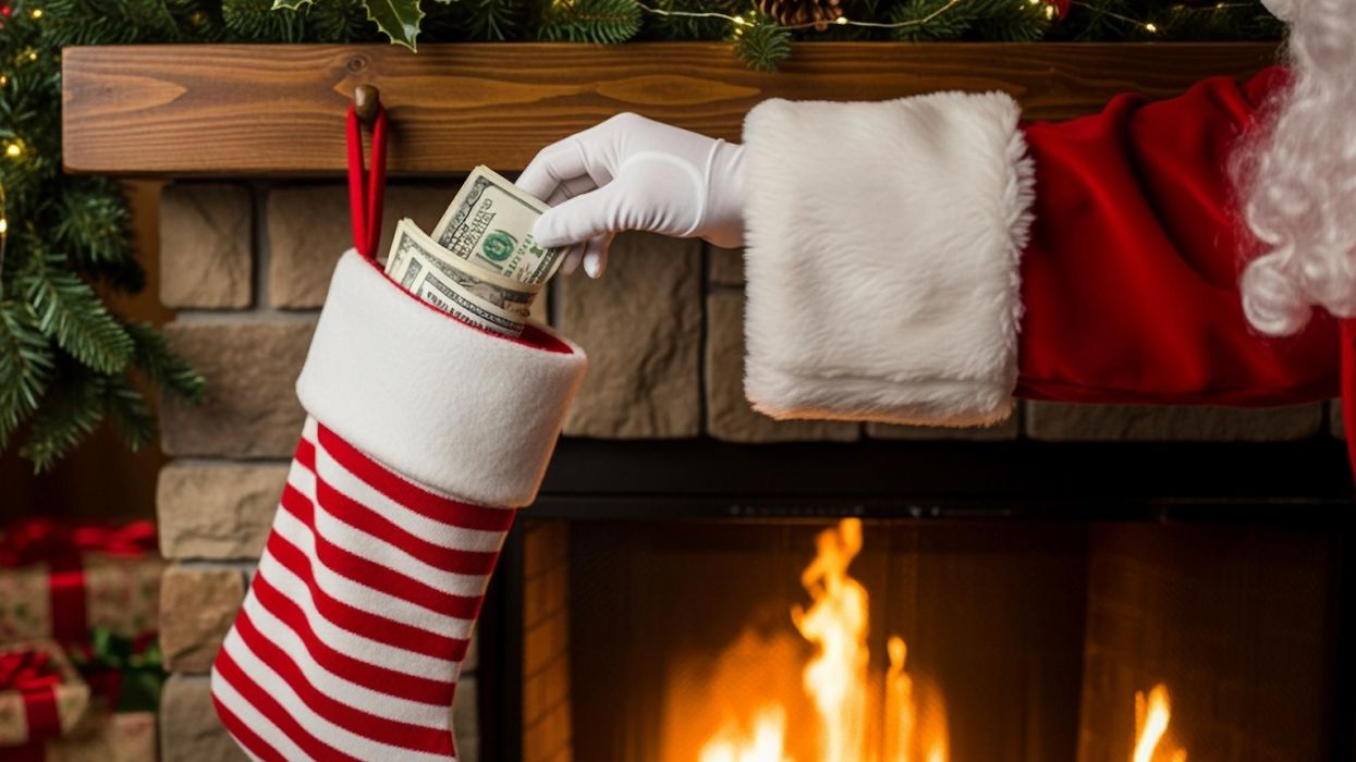 Cutting this much red tape, Santa comes early to weapons industry