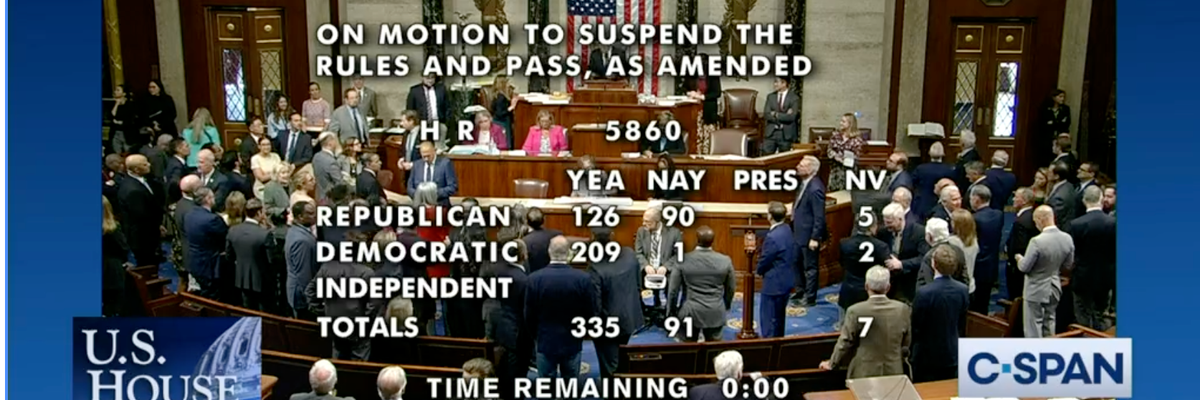 Shutdown averted but Ukraine aid left behind