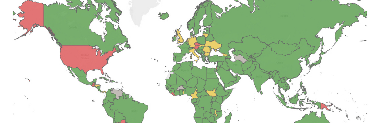 Mapping it: Striking US isolation in UN vote