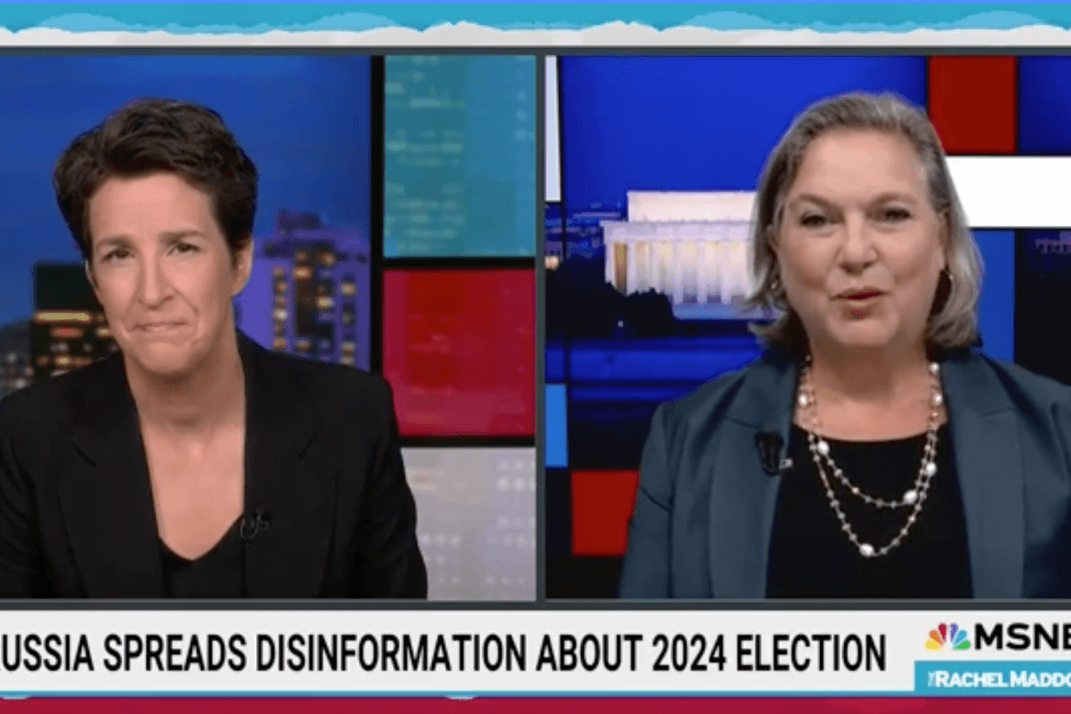 Nuland & Maddow back at the red string conspiracy board