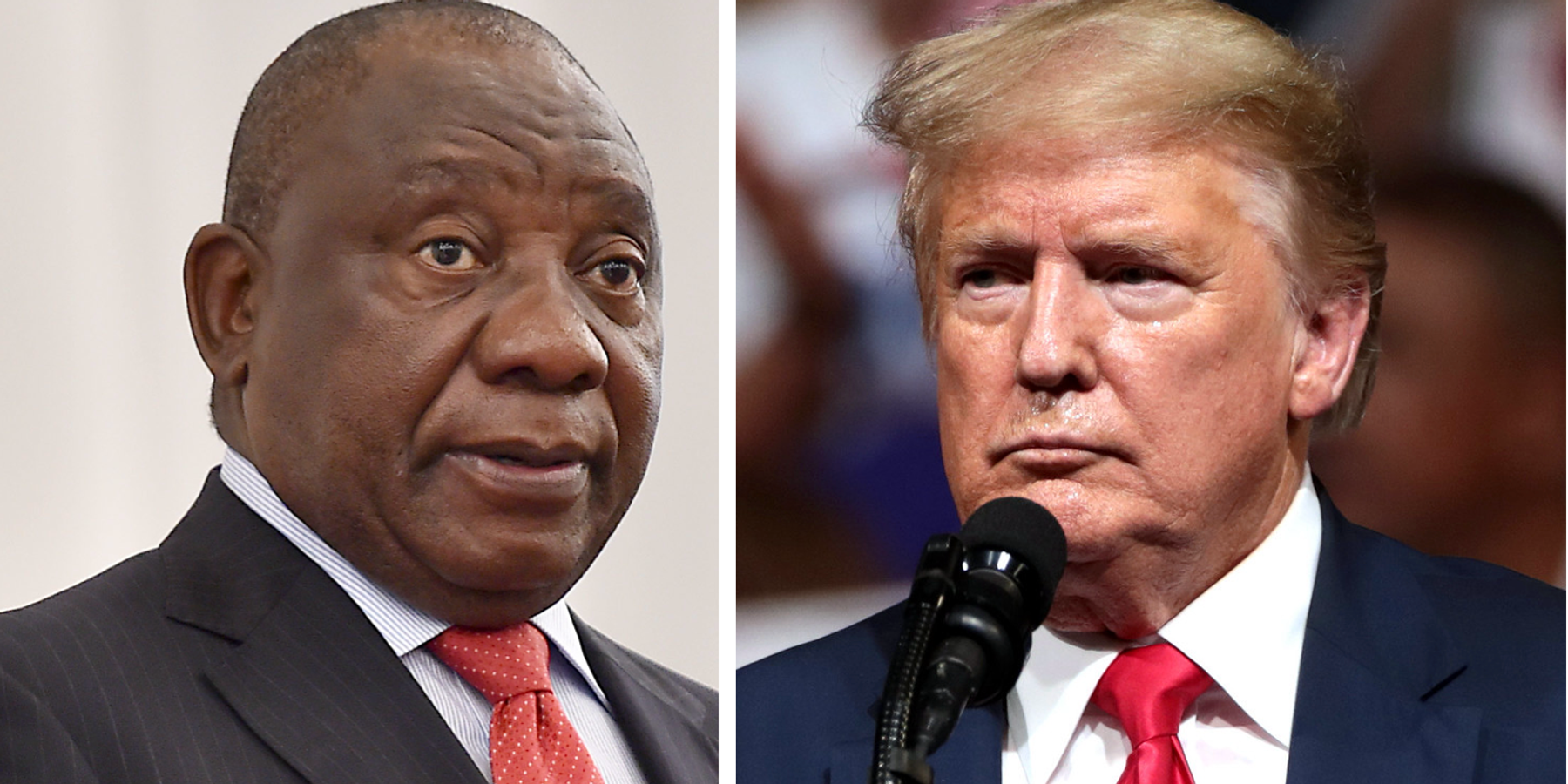 Trump and Ramaphosa: Awkward meeting could have upsides