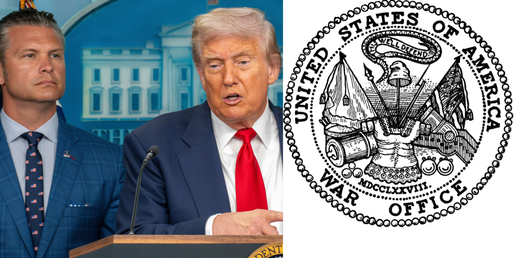 Let’s be totally honest, it should be the ‘Department of War’