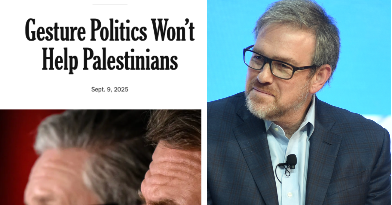 Bret Stephens' masterclass in bad logic